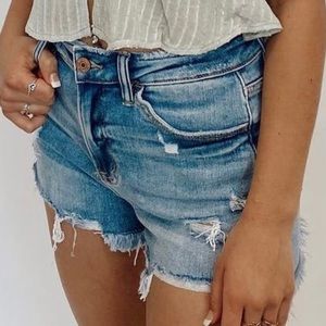 Vervet Distressed Jean Shorts